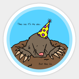 Mole Day Sticker